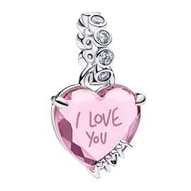 Pandora 21778 Damen-Halskette Geschenkset Silber I Love You Mom Bundle