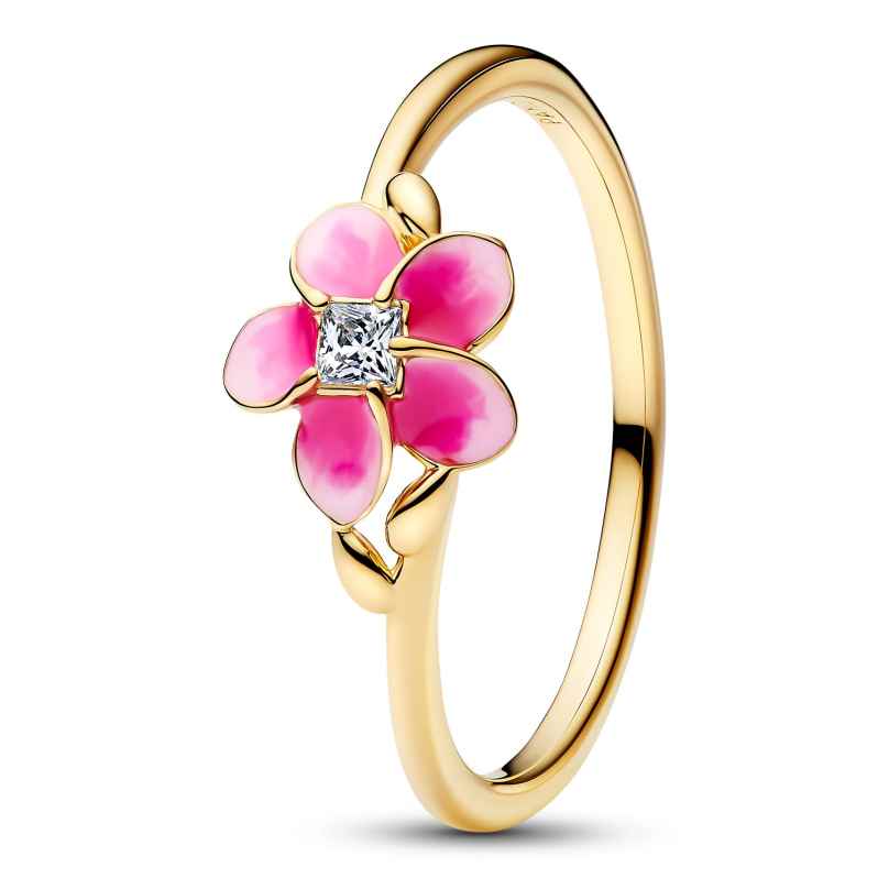 Pandora 163844C01 Damenring Disney Vaiana (Moana) Blume Goldfarben