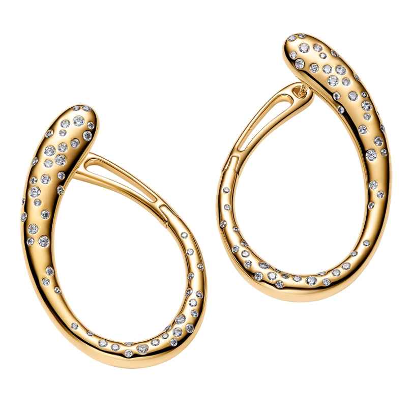 Pandora 264660C01 Ohrringe für Damen mit Steinen Besetzt Goldfarben 5700303291888