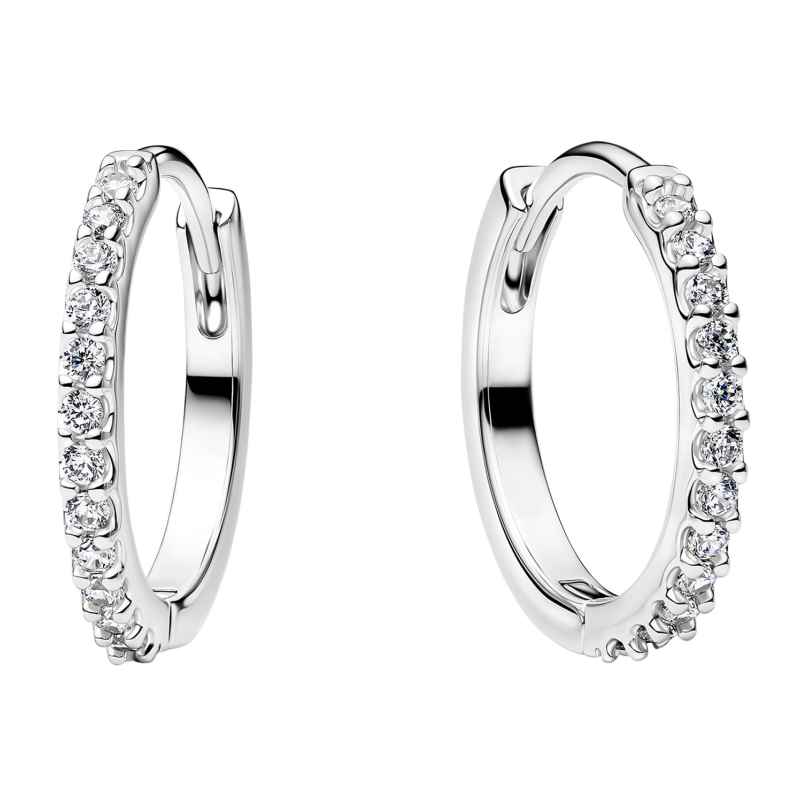 Pandora 294649C01 Damen-Creolen Funkelnde Kleine Creolen Silber 5700303291925