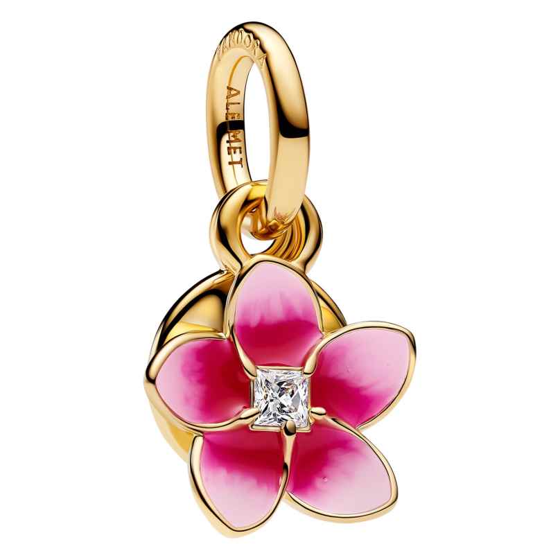 Pandora 763845C01 Charm-Anhänger Disney Vaiana Pinkfarbene Blume 5700303291253
