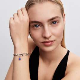 Pandora 794613C01 Mini Dangle Charm Silver Blue Star