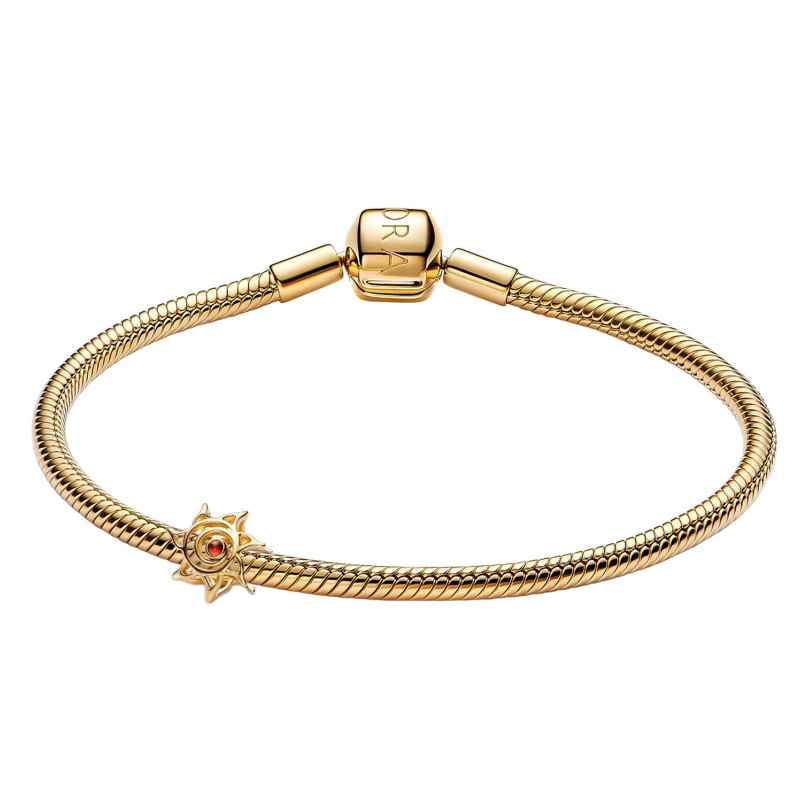 Pandora 31004 Geschenkset Damenarmband Sonne Goldfarben