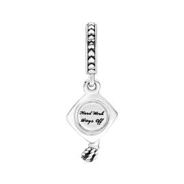 Pandora 791892 Charm-Anhänger Absolventen-Hut Silber