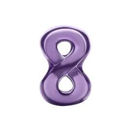 Pandora 794909C01 Mini Silber-Charm Lilafarbenes Unendlichkeitszeichen