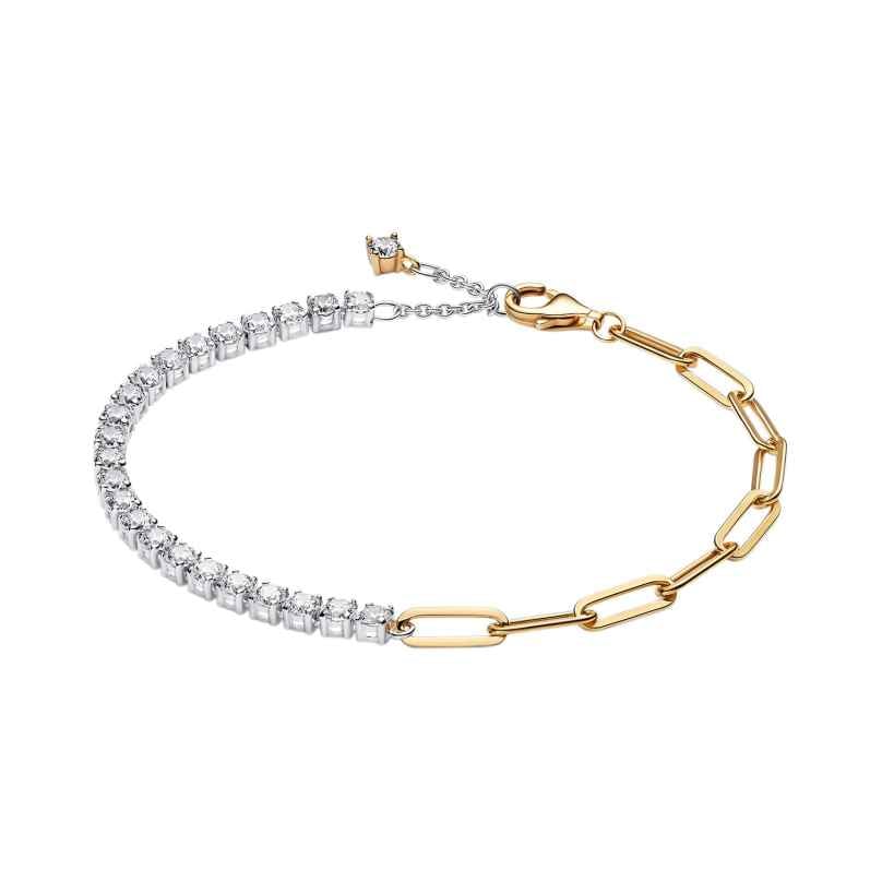 Pandora 564821C01 Women´s Two-Tone Bracelet Links & Pavé