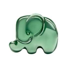 Pandora 794901C01 Mini Silber-Charm Grüner Elefant
