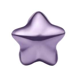 Pandora 794813C01 Mini Silber-Charm Lilafarbener Stern