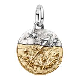 Pandora 764988C01 Medaillon Charm-Anhänger Zweifarbig Sternzeichen Schütze