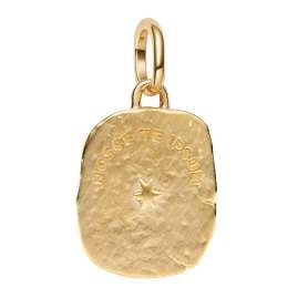Pandora 764808C01 Medaillon-Charm Anhänger Zweifarbig Auge