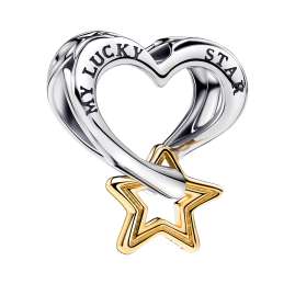 Pandora 31317 Women's Bracelet Lucky Star Gift Set Bundle Black/Gold Tone