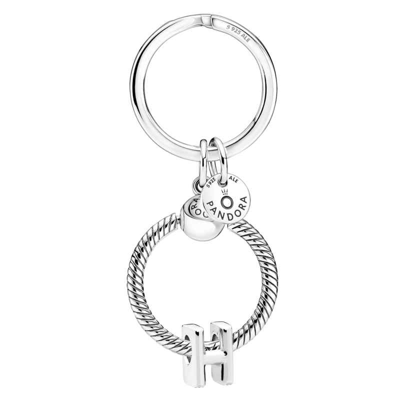 Pandora 51525-H Key Ring with Letter Pendant H 4260727515324
