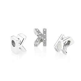 Pandora 51525-K Key Ring with Letter Pendant K