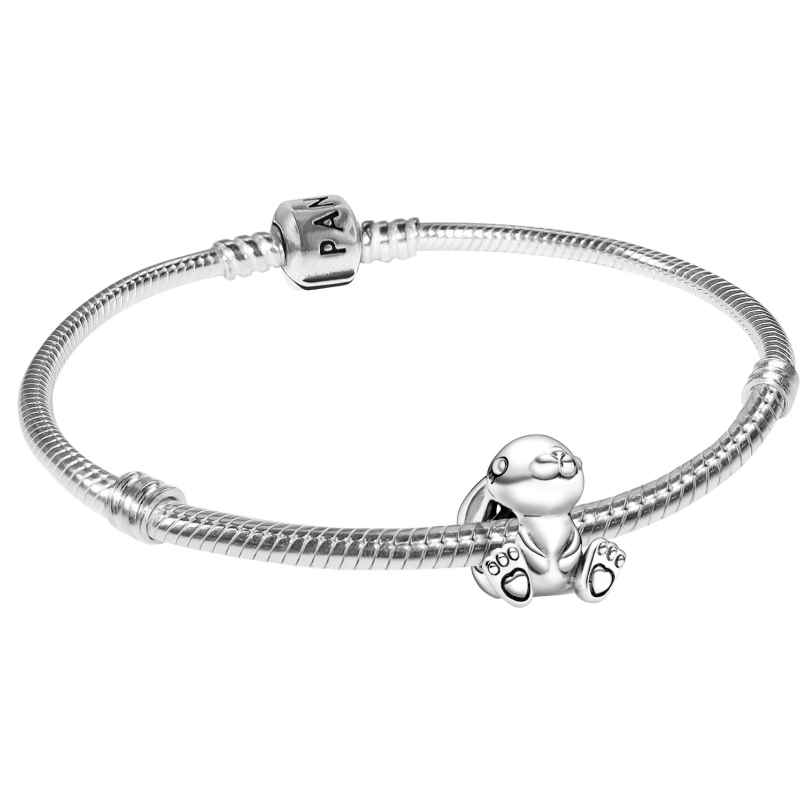 Pandora 75703 Silber-Armband mit Nini der Hase Bead-Charm