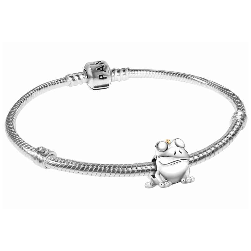 Pandora 39811 Damen-Armband Starterset Zweifarbiger Froschprinz Silber