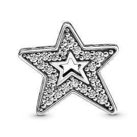 Pandora 51738 Ladies' Bracelet Silver 925 Sparkling Asymmetric Star