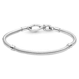 Pandora 590792C00 Damen-Armband Unendlichkeit-Knoten Silber