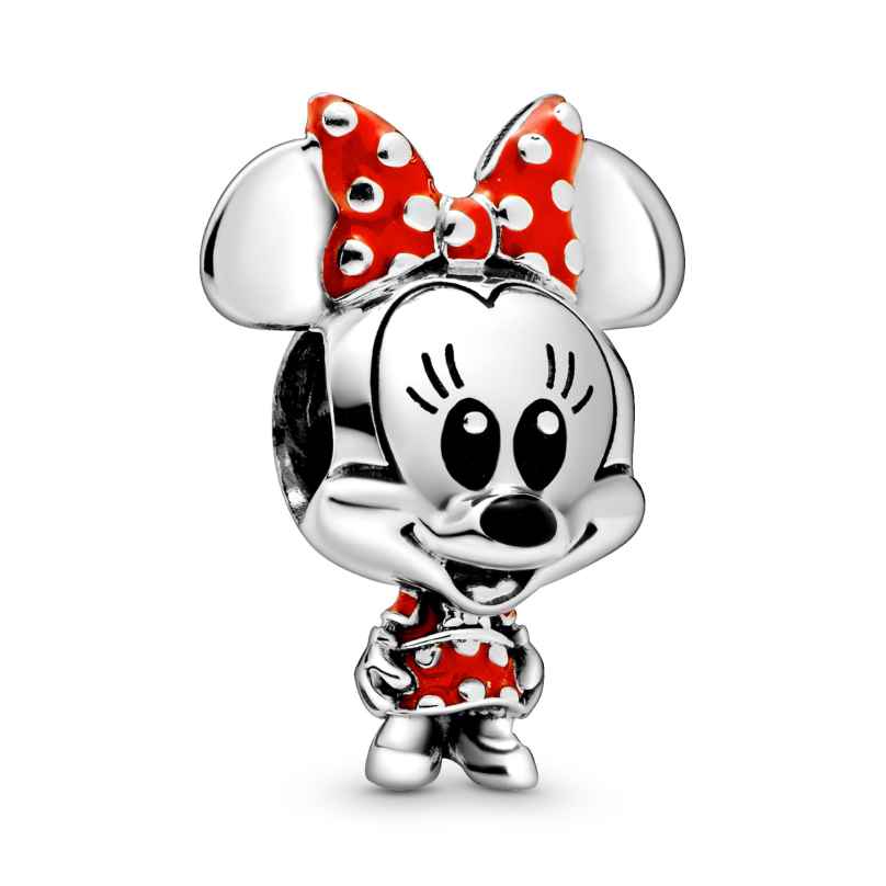 Pandora 798880C02 Silber Charm Disney Minnie Maus Baby im gepunkteten Kleid 5700302869644