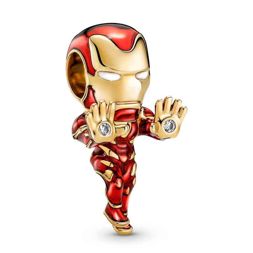 Pandora 760268C01 Charm The Avengers Iron Man Rose Gold Tone 5700302971132