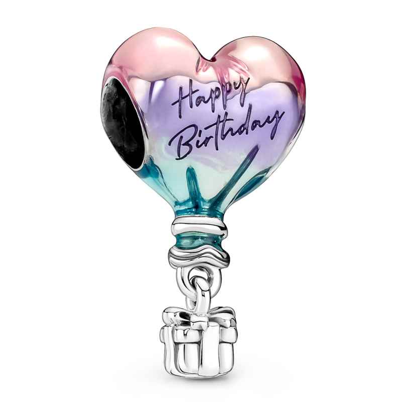 Pandora 791501C01 Silber Charm Happy Birthday Heißluftballon 5700302979336