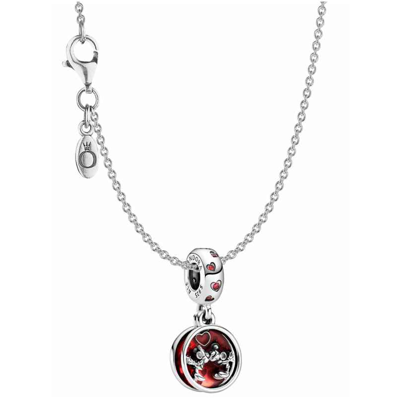 Pandora 39817 Women's Necklace Mickey & Minnie Mouse Love and Kisses 4260684398176
