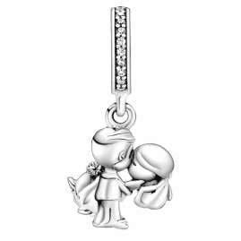 Pandora 39819 Women's Necklace Silver Married Couple