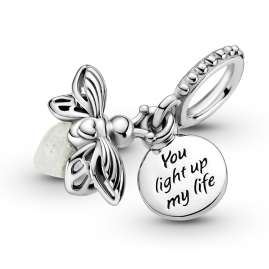 Pandora 39808 Women's Necklace Glowing Firefly Silver