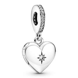 Pandora 51588 Damen-Kette Starterset mit Herz-Medaillon 925 Silber