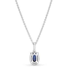 Pandora 390055C01 Ladies' Necklace 925 Silver Sparkling Halo