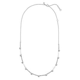 Pandora 390059C01-45 Damen-Halskette 925 SilberFunkelnde Pavé-Stäbchen