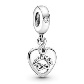 Pandora 51780 Women's Necklace 925 Silver Friends Forever Heart