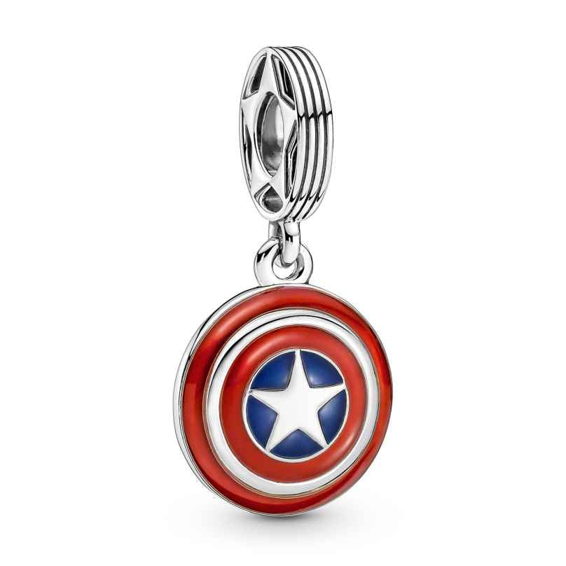 Pandora 790780C01 Silber Anhänger The Avengers Captain America Schild 5700302971033