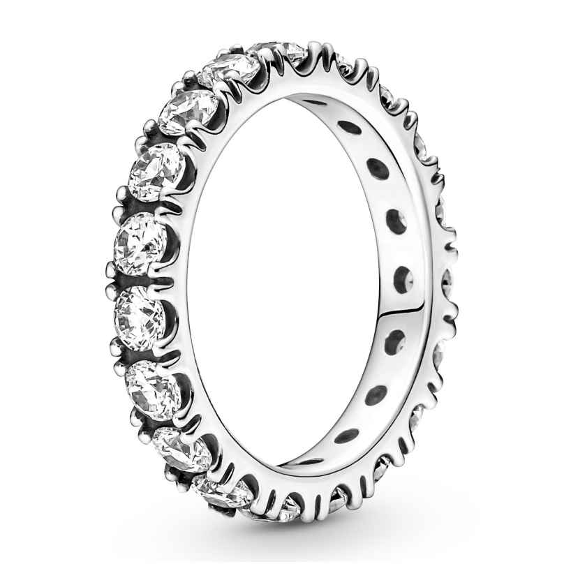 Pandora 190050C01 Silberring für Damen Funkelnde Unendlichkeit
