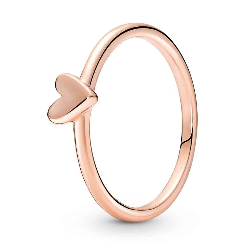 Pandora 180092C00 Ring für Damen Freihändiges Herz Roségoldfarben
