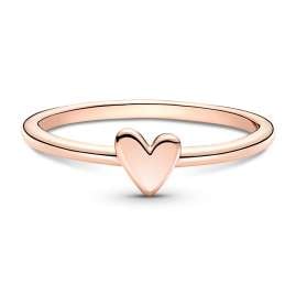 Pandora 180092C00 Women's Ring Freehand Heart Rose Gold Tone