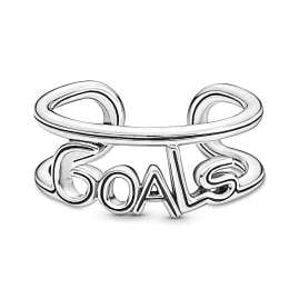 Pandora 191893C00 Women's Ring ME Goals Silver