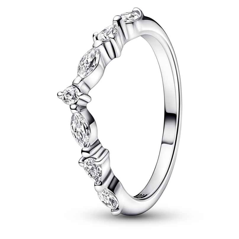 Pandora 192390C01 Ladies' Ring Silver Sparkling Wish
