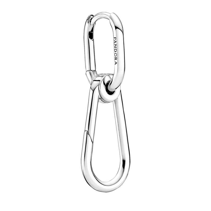 Pandora 299664C00 Single Hoop Link Earring Silver 5700302951585
