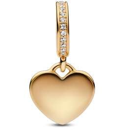 Pandora 768761C01 Charm Pendant Engravable Heart