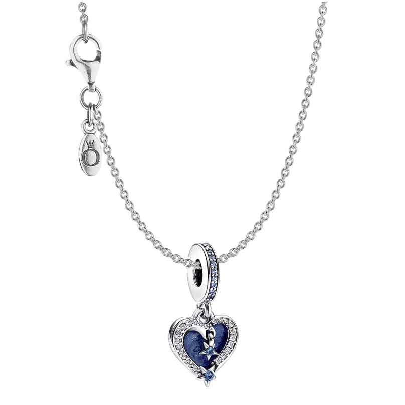 Pandora 15079 Women's Necklace Silver 925 Celestial Shooting Star Heart 4262408150794