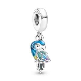 Pandora 15081 Women's Necklace 925 Silber with Charm Jungle Paradise Parrot
