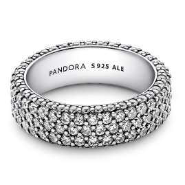 Pandora 192634C01 Silberring für Damen Zeitloses Pavé