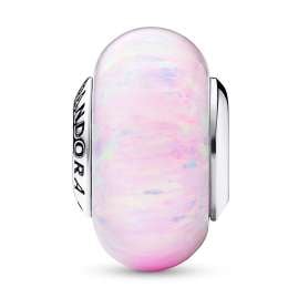 Pandora 791691C03 Bead Charm Silver Pink Opalescent