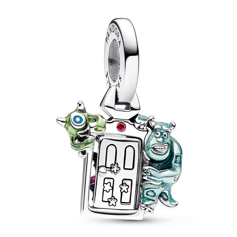 Pandora 792758C01 Charm-Anhänger Disney Pixar Monsters Inc. Tür Silber 5700303059174