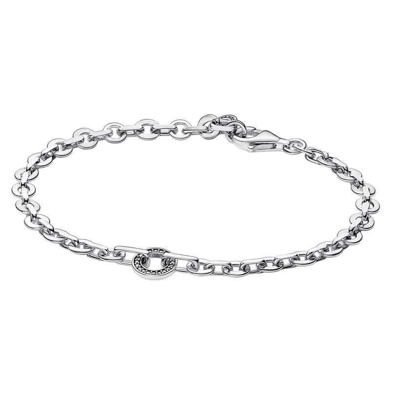 Pandora 592777C01 Ladies' Bracelet Silver Pavé Bold