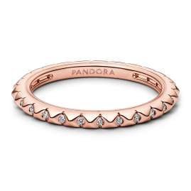 Pandora 182800C01 Ring für Damen Pyramiden Roségoldfarben