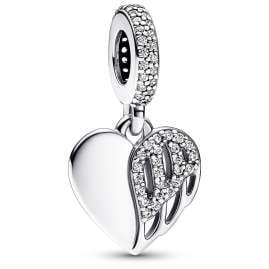 Pandora 15816 Ladies' Necklace Silver Heart & Angel Set