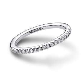Pandora 192999C01 Ladies' Ring Silver Sparkling Band