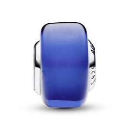 Pandora 793105C00 Charm Silber Muranoglas Blau Mini