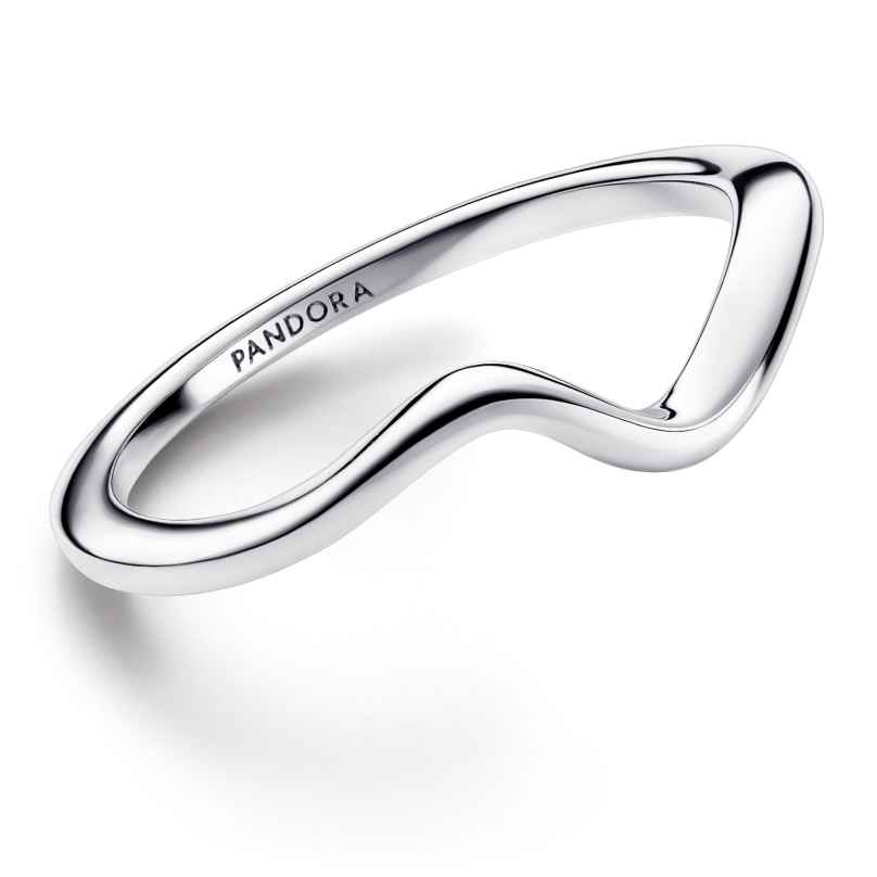 Pandora Silberring für Damen Polierte Welle 193095C00